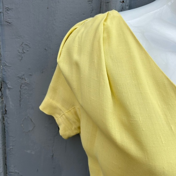 Jonelle 1950's Yellow Dress & jacket set, size vintage "12" (modern 6), - Picture 8 of 16